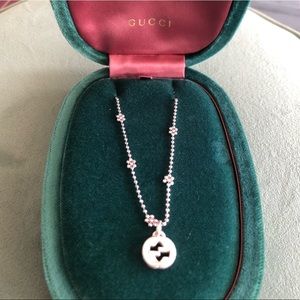 Gucci Necklace sterling silver brand new
